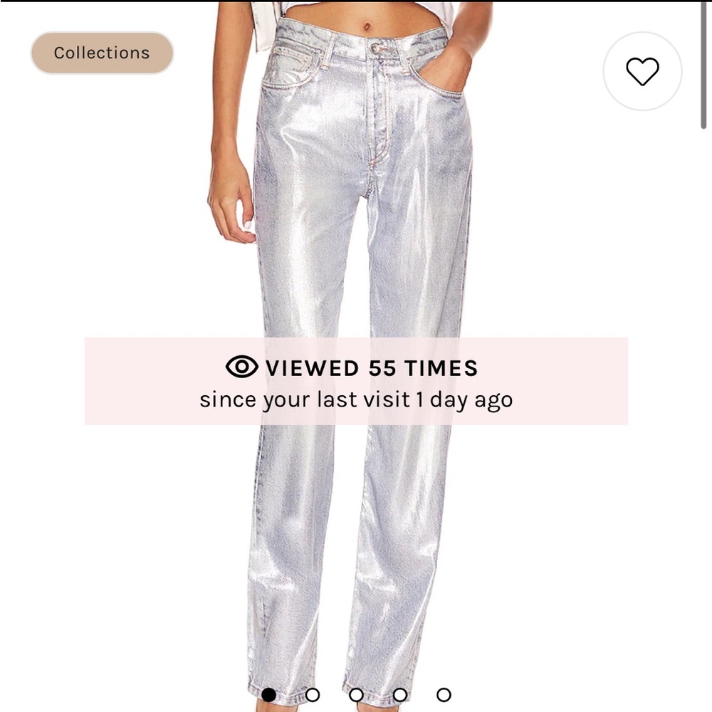 ALEX LIQUID HIGH RISE STRAIGHT JEAN: RAG AND BONE